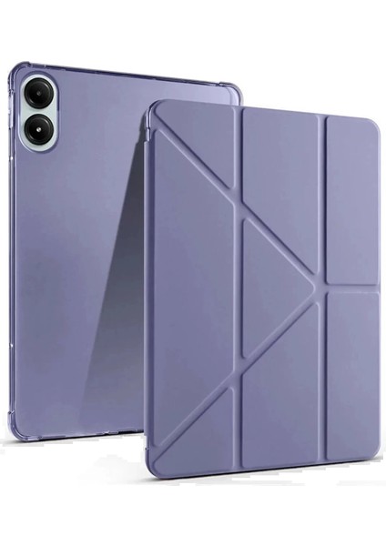 Bfs Xiaomi Redmi Pad Pro 12.1 Kılıf Kalemlikli Mars Tablet Kılıfı - Lila