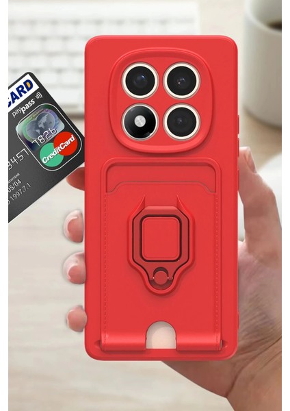 Bfs Xiaomi Redmi Note 14 Pro Plus Kılıf Zuma Kartvizitli Yüzüklü Silikon - Lacivert fiyatları