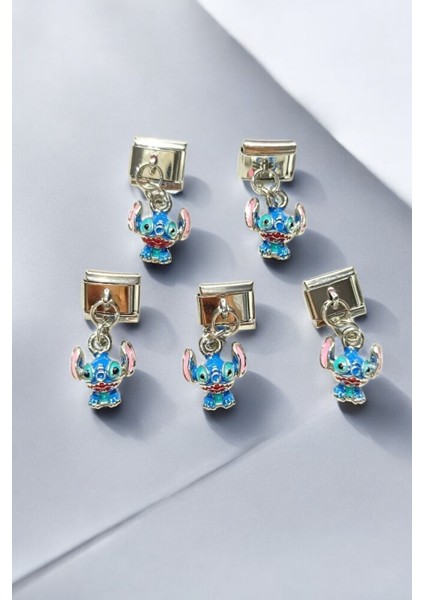 Italyan Charm Bileklik Charmı Stitch Model 1 Adet fırsatları
