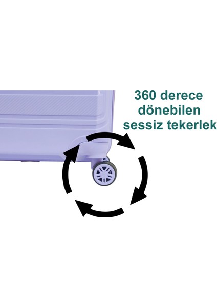 ☾ ✩ 𝐓𝐔̈𝐑𝐊 𝐘𝐈𝐋𝐃𝐈𝐙𝐈 ☾ ✩ Travel Polo Esnek Kauçuk Üstün Kaliteli Büyük Boy Valiz 𝟕𝟓 𝐜𝐦 fırsatları