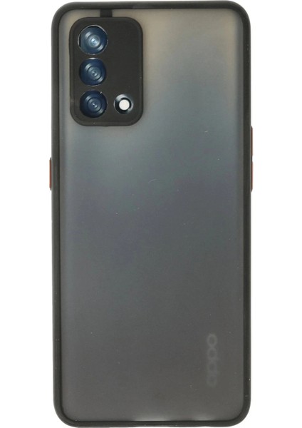 Bfs Oppo A74 4g Kılıf Montreal Silikon Kapak - Siyah