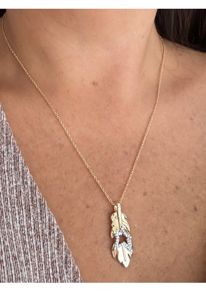 Taşlı Tüy Kolye fiyatları