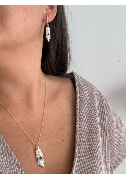 Taşlı Tüy Kolye fırsatları