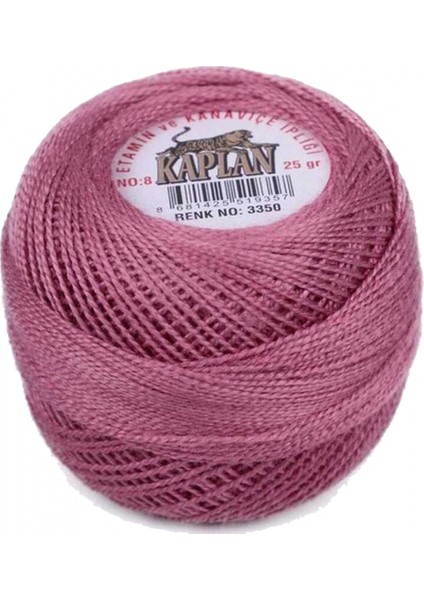 3 Adet Kaplan Etamin ve Kanaviçe Ipi 8 No Kod/renk: 1002 - 3350 - 204 - Ryl modelleri