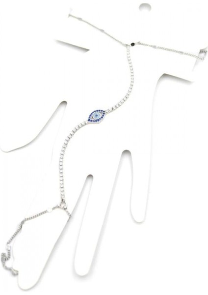 Taşlı Nazar Şahmeran - Gümüş