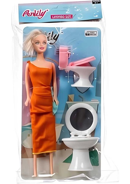 Nessiworld Oydaş Anlily Poşette Klozetli Bebek 2445