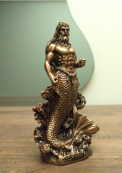 Denizlerin Tanrısı Poseidon Biblo Mitolojik Heykel 16 cm Ev Dekor Hediyelik Eşya fiyatları