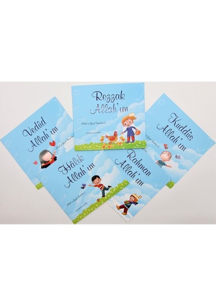 Allahın Güzel Isimleri 1 - 5 Kitap Takım