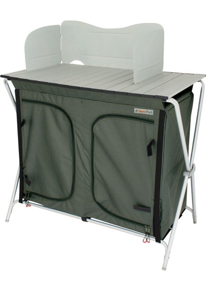 Eurotrail Cooking Closet Mayet – Gri Renkli Katlanabilir Mutfak Dolabı fiyatları