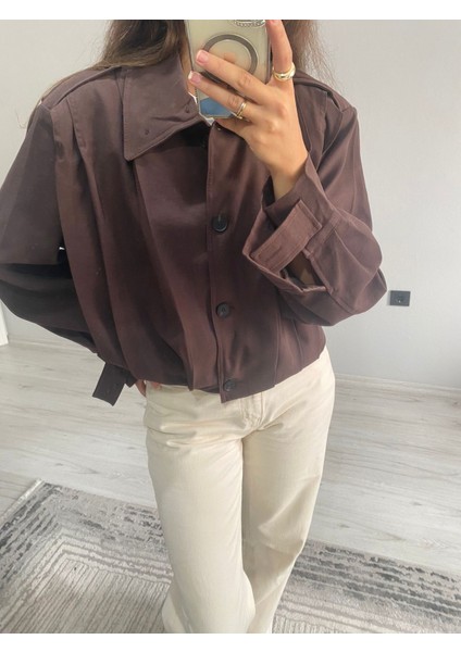 Vatkalı Acı Kahve Bomber Ceket fırsatları