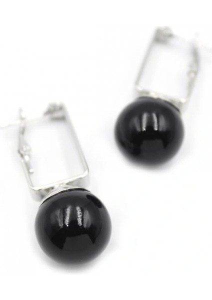 Incili Küpe - Siyah fiyatları