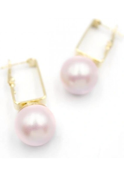 Incili Küpe - Pembe fiyatları