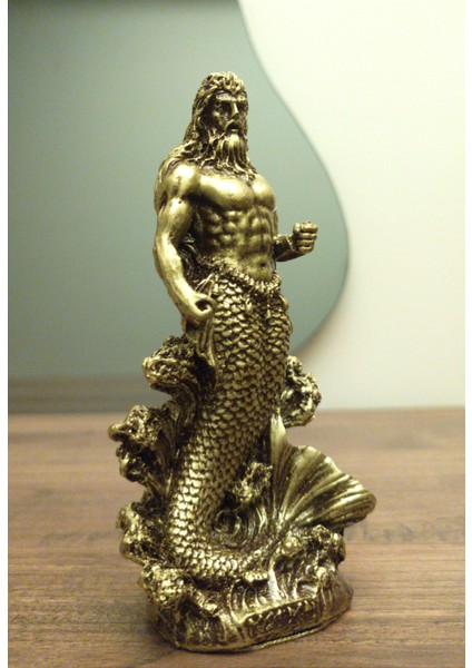 Denizlerin Tanrısı Poseidon Biblo Mitolojik Heykel 16 cm Ev Dekor Hediyelik Eşya fiyatları