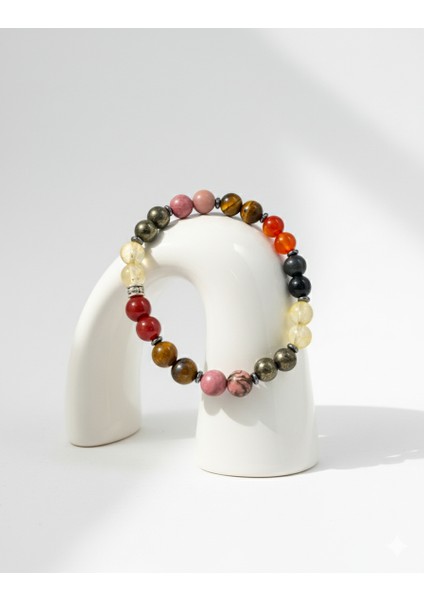 Para Bilekliği Doğaltaş El Yapımı