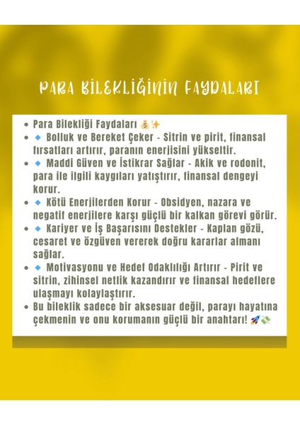 Para Bilekliği Doğaltaş El Yapımı fiyatları