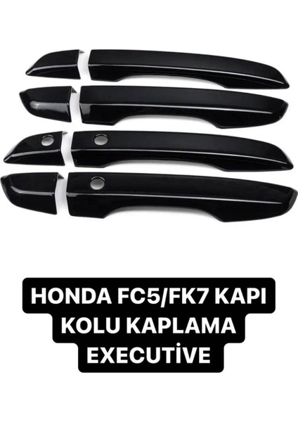 Honda Civic Fc5 Fk7 Executive Piano Black Kapı Kolu Kaplama