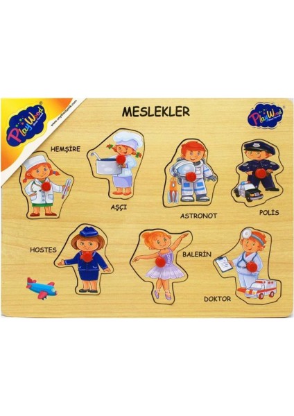 Nessiworld 163/164/165 Onyıl, Ahşap Tutmalı Meslekler fiyatları
