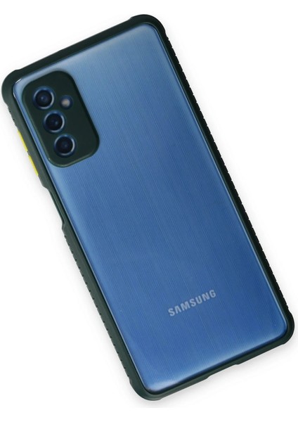 Bfs Samsung Galaxy M52 5g Kılıf Miami Şeffaf Silikon - Koyu Yeşil fiyatları