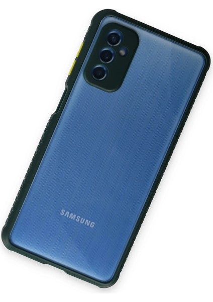 Bfs Samsung Galaxy M52 5g Kılıf Miami Şeffaf Silikon - Koyu Yeşil modelleri