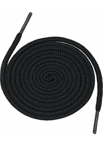 Siyah Renkli Yuvarlak Ayakkabı Bağcığı, Spor Ayakkabı Bağcığı, Bot BAĞCIĞI,120 cm modelleri