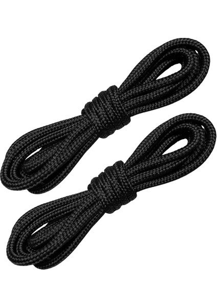 Siyah Renkli Yuvarlak Ayakkabı Bağcığı, Spor Ayakkabı Bağcığı, Bot BAĞCIĞI,120 cm fırsatları