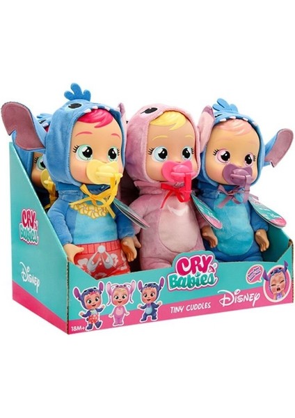 Nessiworld CYB77000 Cry Babies Ağlayan Yumuş Stitch Karakteri Kostümlü