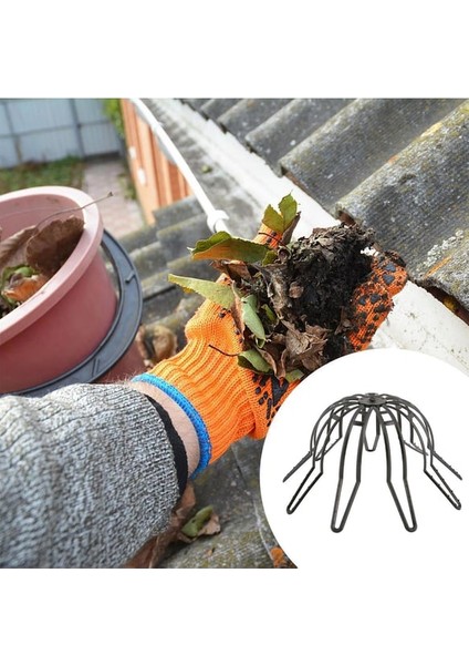 Yaprak Tutucu Gider Pislik Tutucu 2 Adet 50 Lik Pimaş Boru Için Ahtapot Oluk Tutucu Plastik Küçük Boy modelleri