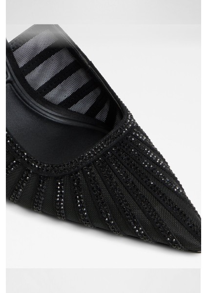 Eluse Ayakkabı Orta Boy Topuklu - Siyah indirimleri