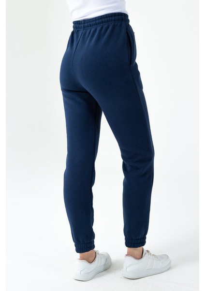 Kadın Beli Ayarlanabilir Paçası Lastikli 3ip Eşofman Alt Lacivert - MW0000186 fırsatları