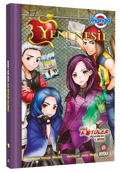 Dısney Manga Yeni Nesil Özü Kötüler Üçlemesi 1.kitap