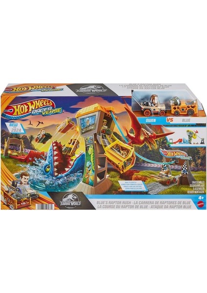 Nessiworld HTP12 Hot Wheels Racerverse Jurassic Pist Seti