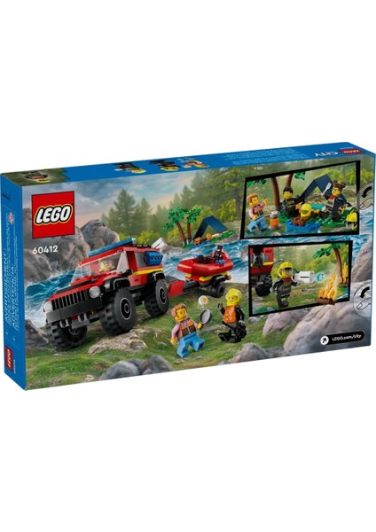 Bfs LEGO 4x4 Kurtarma Botlu Itfaiye Kamyonu indirimleri