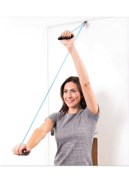 Evde Fizik Tedavi Için Omuz Makarası ile Egzersiz Seti fiyatları