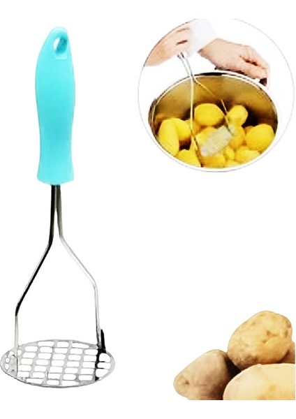 Patates Ezici – Ergonomik Saplı, Dayanıklı ve Kolay Temizlenebilir Mutfak Yardımcısı