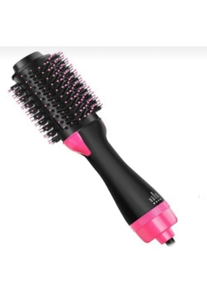 Iyonik Seramik Elektrikli Saç Kurutma ve Düzleştirici Tarak Fırça, Pembe Renkli Yeni Model fiyatları