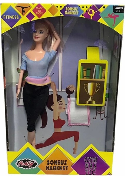 Nessiworld Anlily Sonsuz Hareket Jimnastikçi Bebek