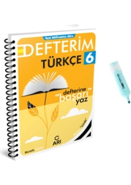 6.sınıf Türkçe Akıllı Defterim (Yeni Müfredat)
