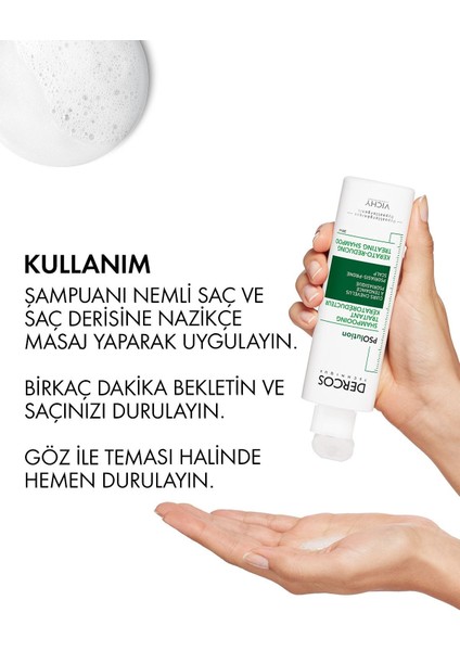 Vichy Dercos Psolution Şampuan Pullanmaya Karşı Soyucu Etki 200 ml