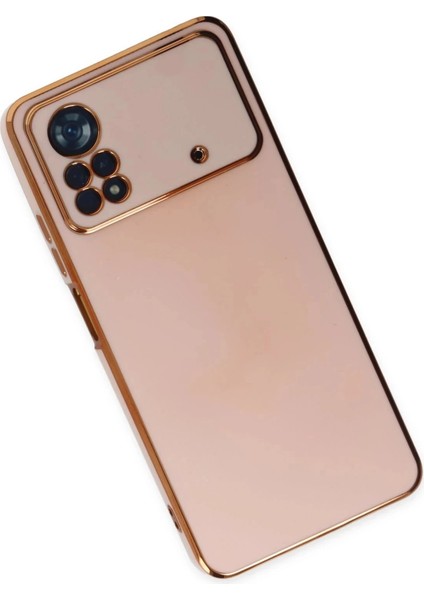 Bfs Xiaomi Poco X4 Pro 5g Kılıf Volet Silikon - Pembe fırsatları