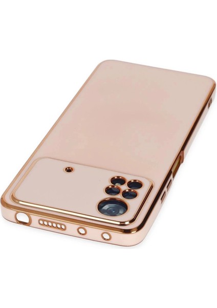 Bfs Xiaomi Poco X4 Pro 5g Kılıf Volet Silikon - Pembe indirimleri