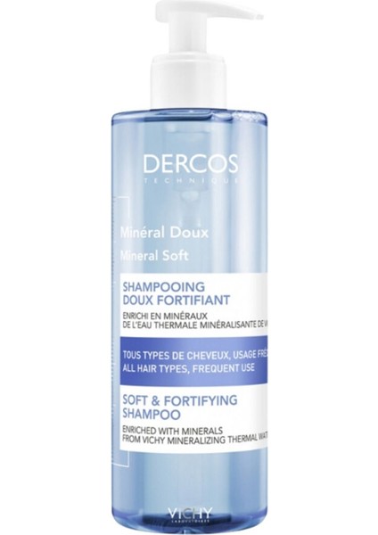 Asfstore Vichy Dercos Mineral Soft Şampuan 400 ml fiyatları