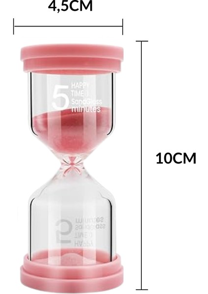 Büro Ev Ofis Hediyesi Için 10CM 5dk Süreli Kum Saati modelleri