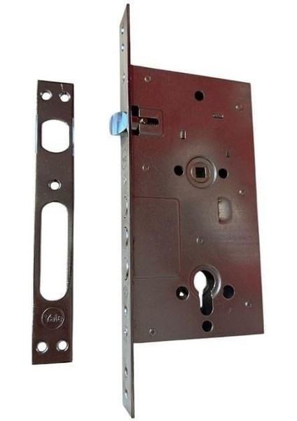 Yale Monoblok Çelik Kapı Kilidi (Sistem Silindir 68 mm 3 Anahtar)