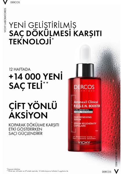 Vichy Dercos Aminexil Clinical R.e.g.e.n. Booster 90 ml fiyatları