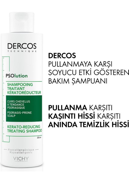 Asfstore Vichy Dercos Psolution Şampuan Pullanmaya Karşı Soyucu Etki 200 ml fiyatları