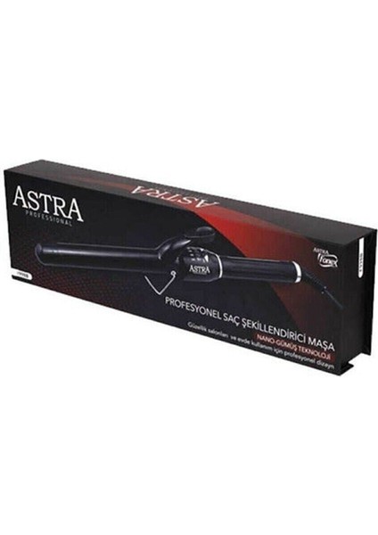 32 mm Profesyonel Saç Maşası, Siyah, Yüksek Performans, Kolay Kullanım