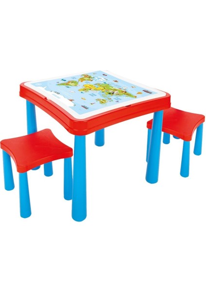 Nessiworld 03 477 Master Çalışma Masası Kırmızı Mavi