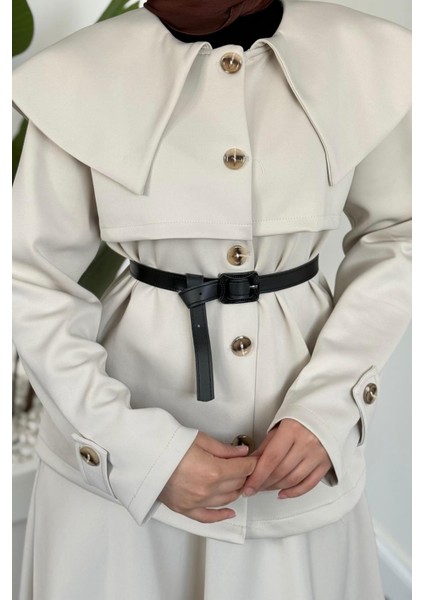 Jose Kemerli Etekli Takım Krem indirimleri