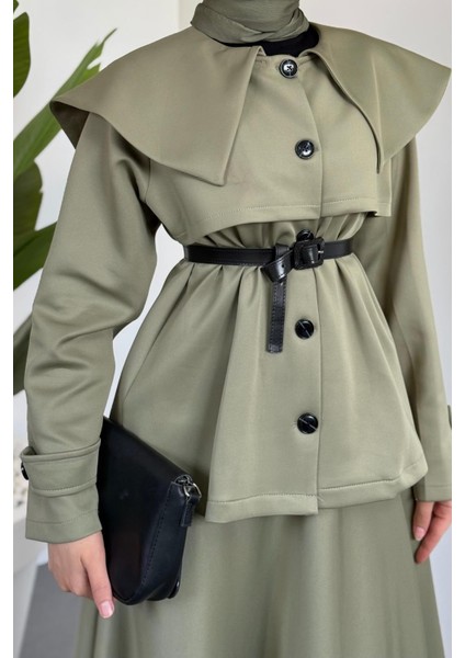 Jose Kemerli Etekli Takım Haki modelleri