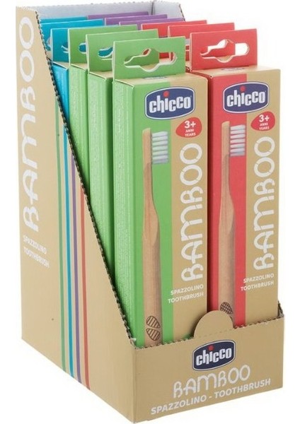 Nessiworld Chicco Bamboo Diş Fırçası 3+ Yaş